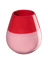 vase, strawberry smoothie